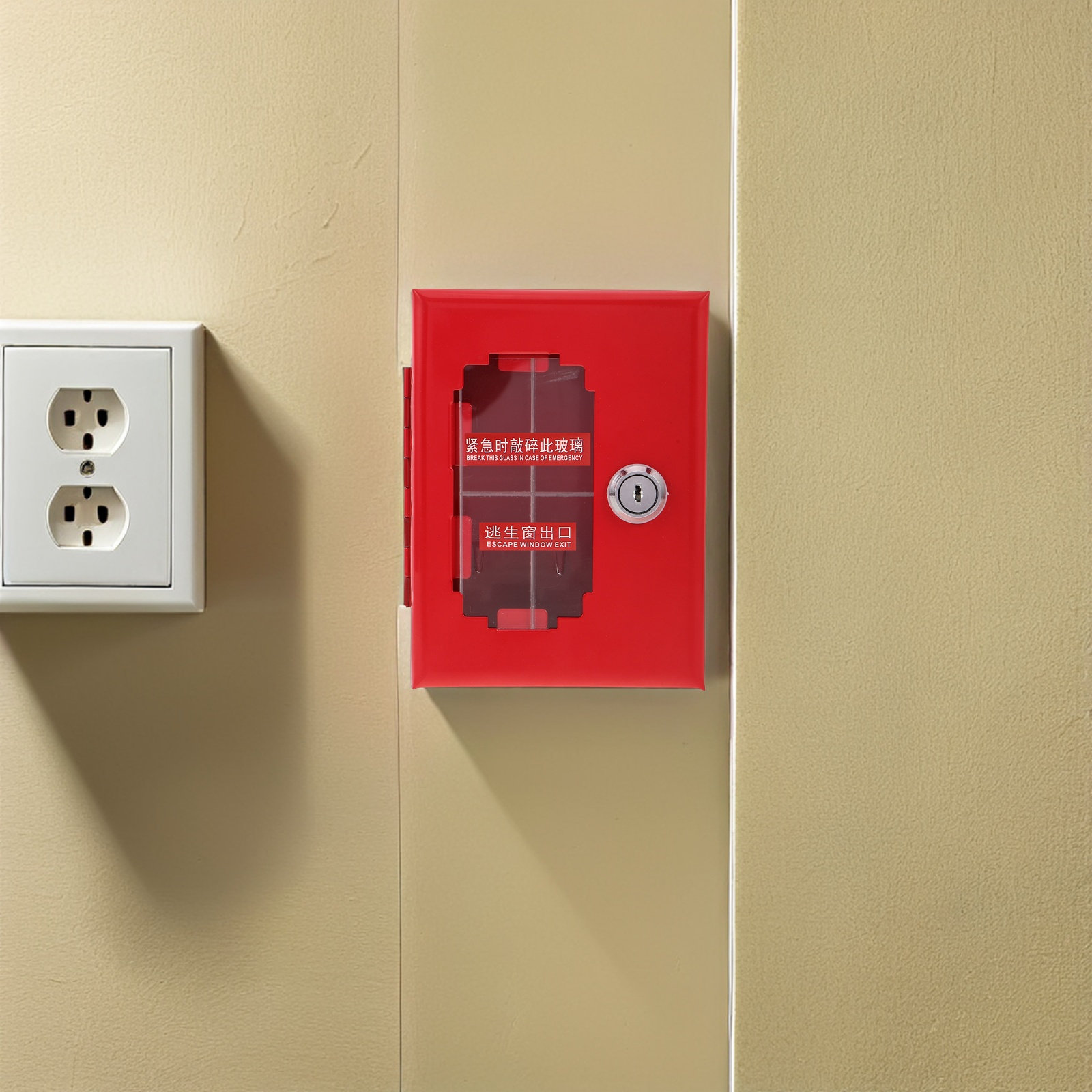 Caixa de Segurança Metálica pa - Lockbox Key Secure avaliação e preço