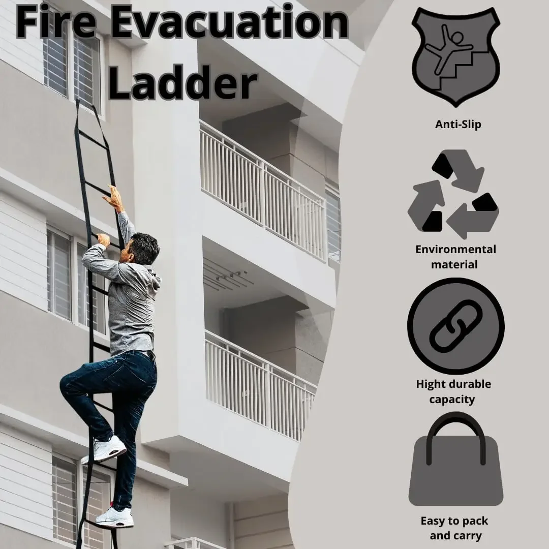 Escada de Emergência Reutilizá - Fire Escape Ladder avaliação e preço