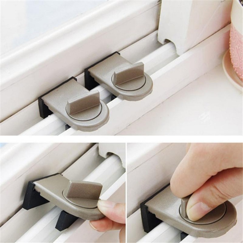 4 conjuntos de tiras de bloque - Window Lock Bar avaliação e preço