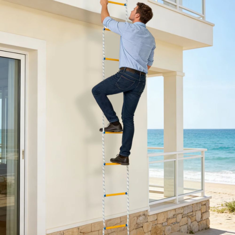 Escada de Corda Isolada, Escad - Fire Escape Ladder avaliação e preço
