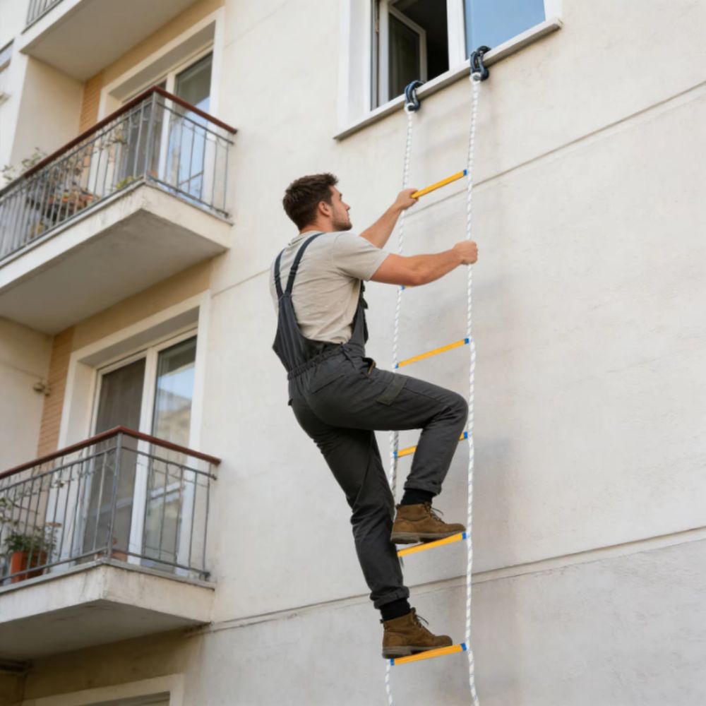 Escada de Corda Isolada, Escad - Fire Escape Ladder avaliação e preço