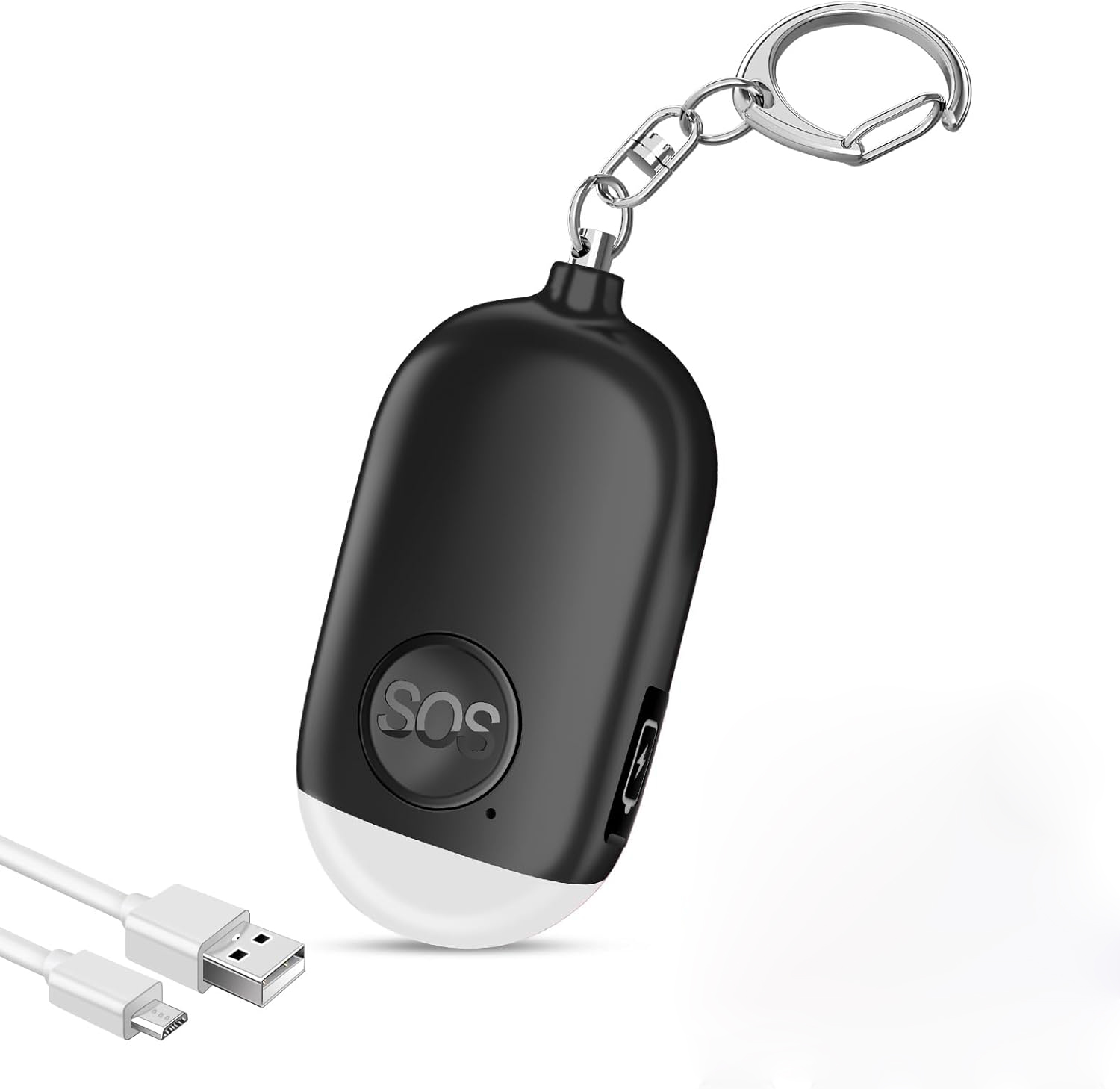 1pc ultra-alto 130db chaveiro  - Personal Alarm Keychain avaliação e preço